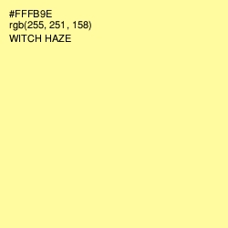 #FFFB9E - Witch Haze Color Image